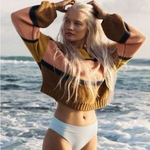 Billabong Striped Multicolor Sweater